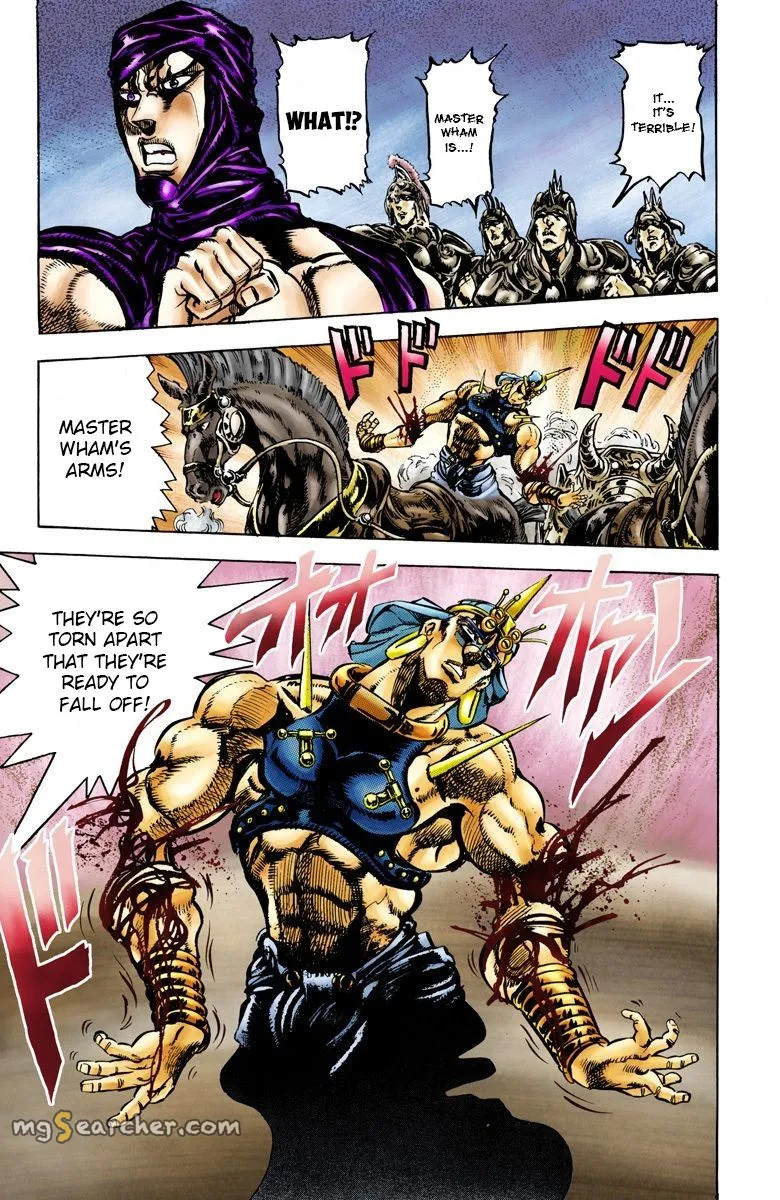 Read JoJo_s Bizarre Adventure Part 2 Battle Tendency Official Colored Manga Online