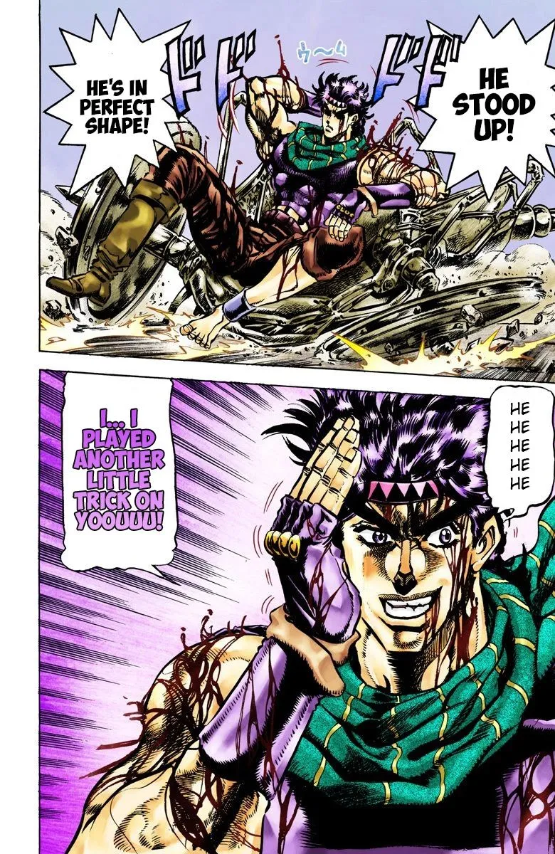 Read JoJo_s Bizarre Adventure Part 2 Battle Tendency Official Colored Manga Online
