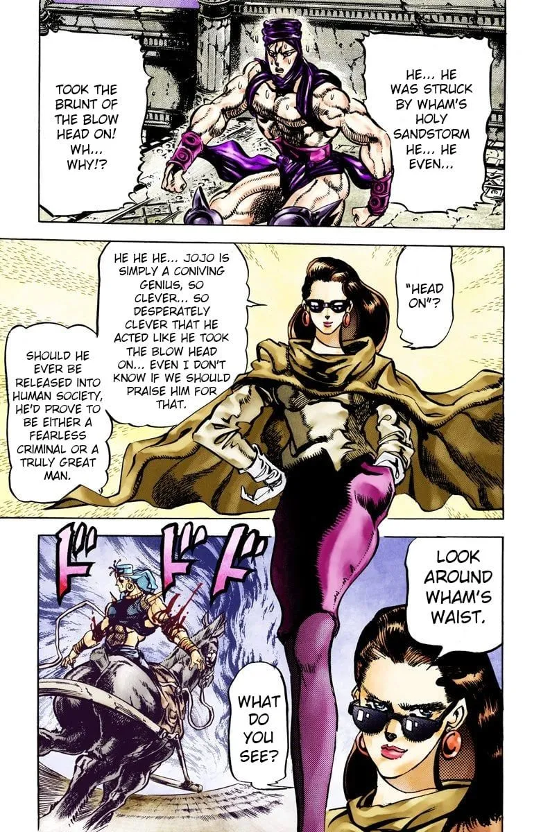 Read JoJo_s Bizarre Adventure Part 2 Battle Tendency Official Colored Manga Online