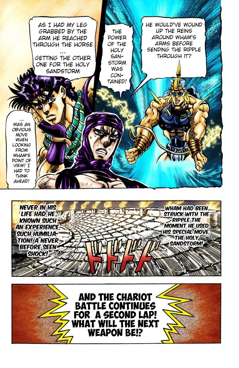 Read JoJo_s Bizarre Adventure Part 2 Battle Tendency Official Colored Manga Online