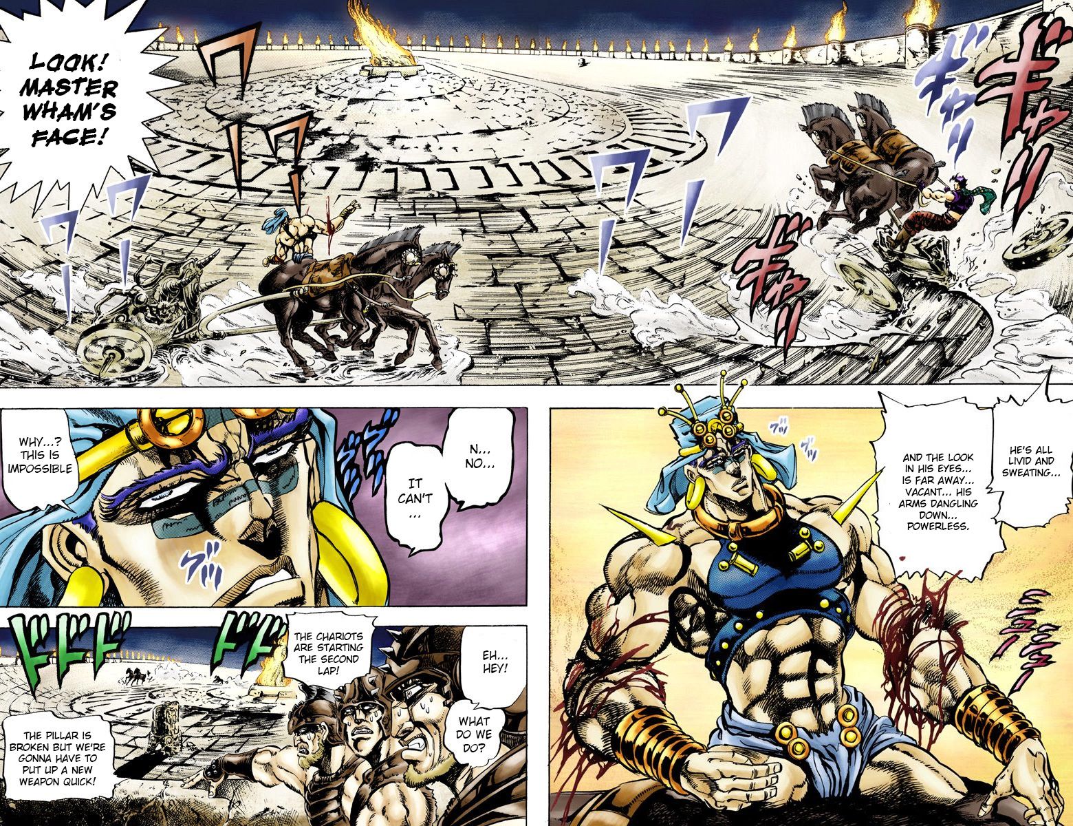 Read JoJo_s Bizarre Adventure Part 2 Battle Tendency Official Colored Manga Online