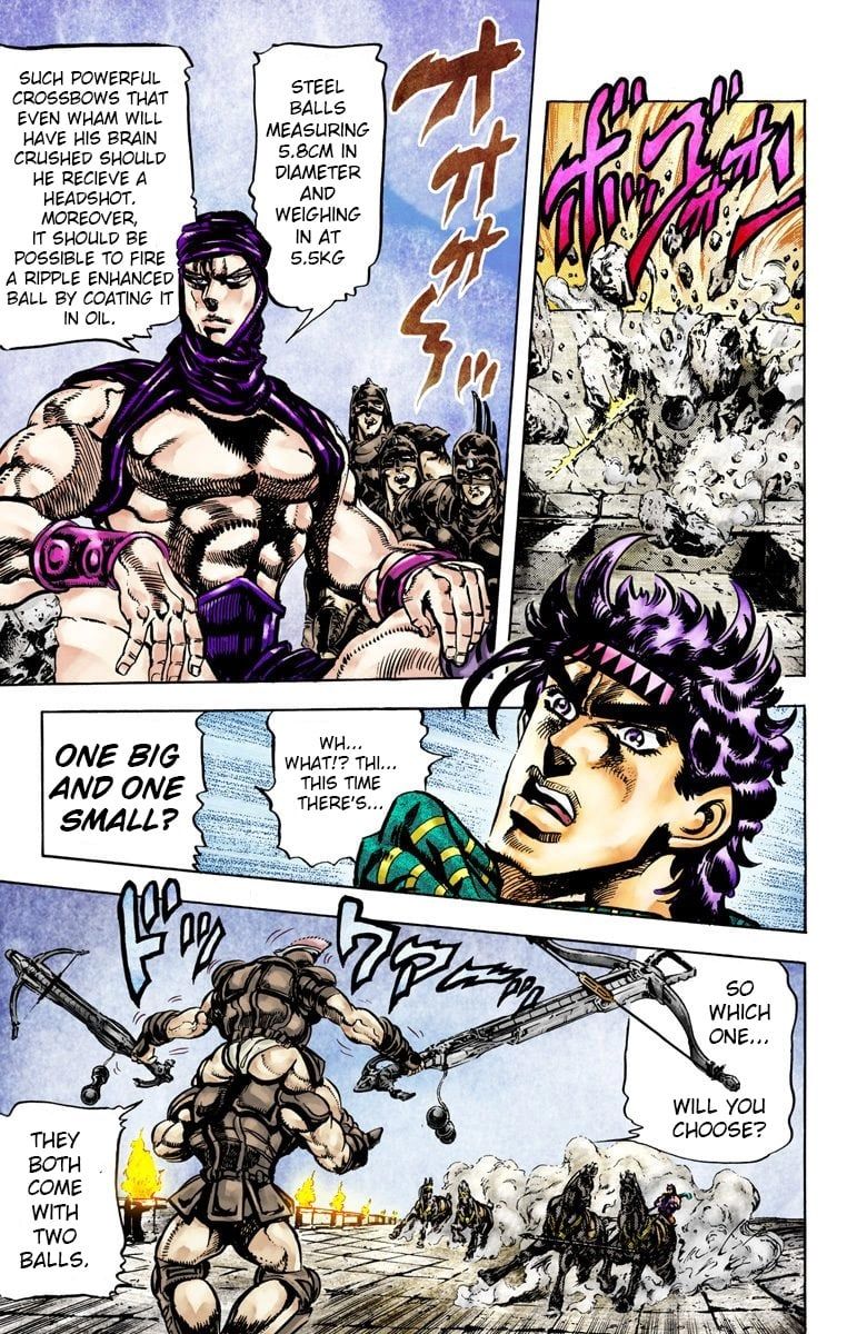 Read JoJo_s Bizarre Adventure Part 2 Battle Tendency Official Colored Manga Online