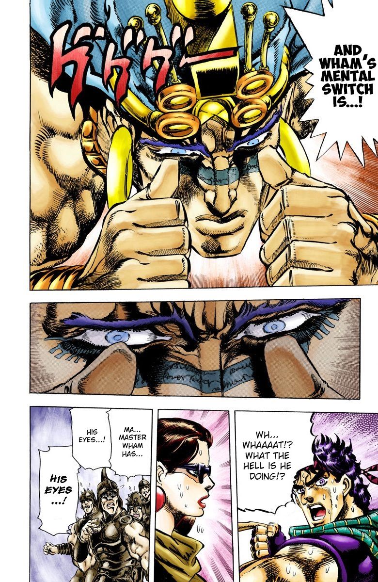 Read JoJo_s Bizarre Adventure Part 2 Battle Tendency Official Colored Manga Online