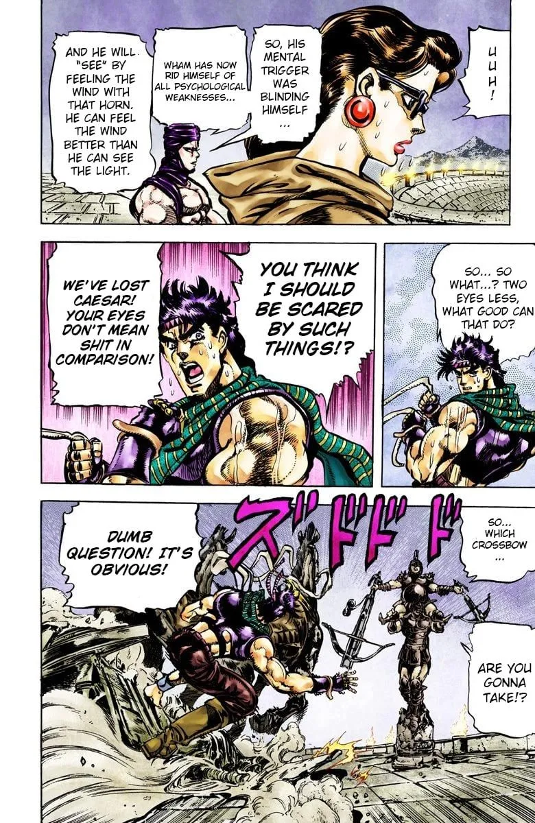 Read JoJo_s Bizarre Adventure Part 2 Battle Tendency Official Colored Manga Online