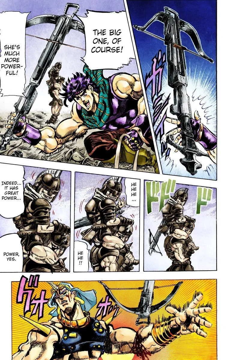Read JoJo_s Bizarre Adventure Part 2 Battle Tendency Official Colored Manga Online