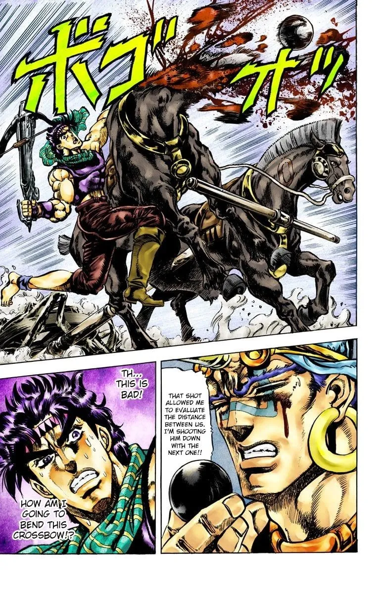 Read JoJo_s Bizarre Adventure Part 2 Battle Tendency Official Colored Manga Online