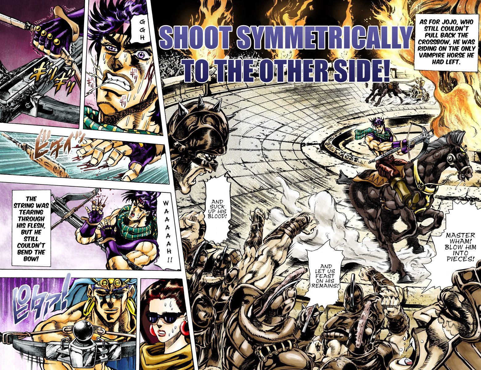 Read JoJo_s Bizarre Adventure Part 2 Battle Tendency Official Colored Manga Online