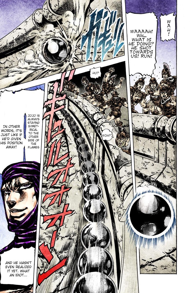 Read JoJo_s Bizarre Adventure Part 2 Battle Tendency Official Colored Manga Online