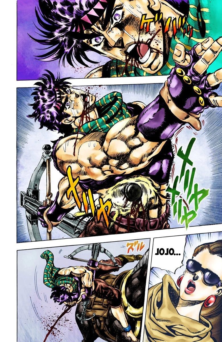 Read JoJo_s Bizarre Adventure Part 2 Battle Tendency Official Colored Manga Online