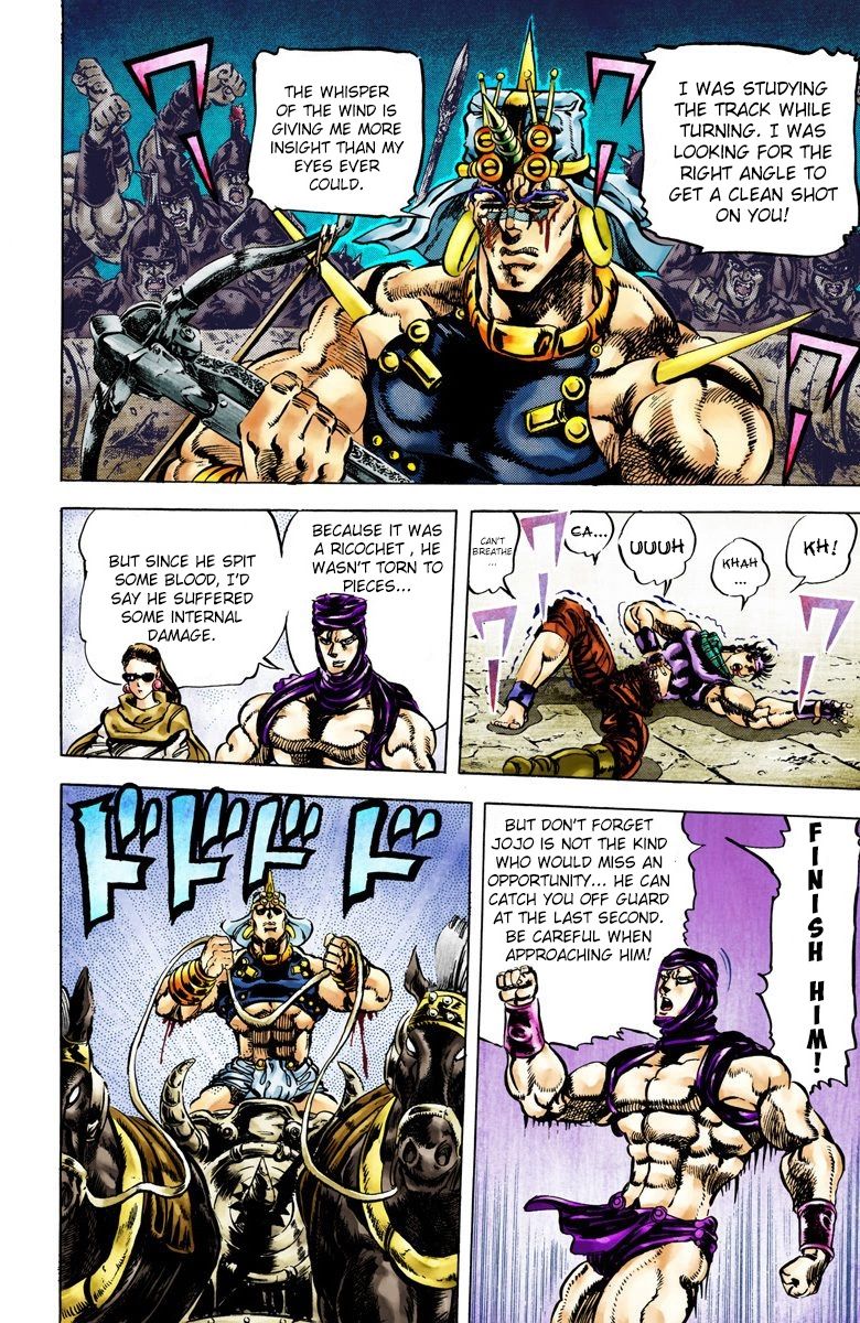 Read JoJo_s Bizarre Adventure Part 2 Battle Tendency Official Colored Manga Online