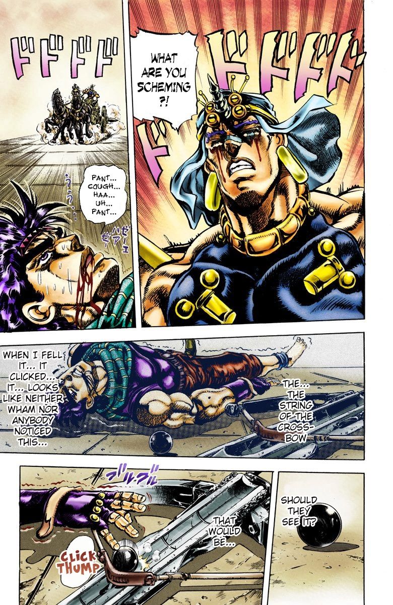 Read JoJo_s Bizarre Adventure Part 2 Battle Tendency Official Colored Manga Online
