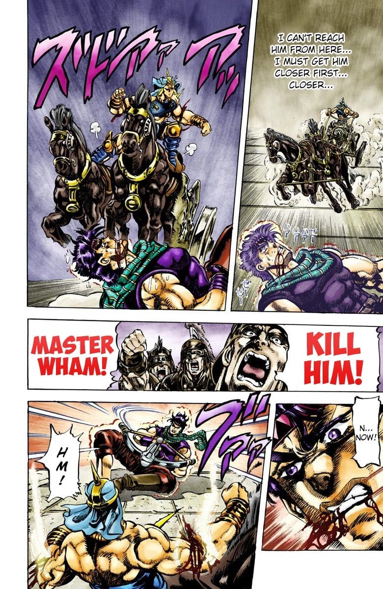 Read JoJo_s Bizarre Adventure Part 2 Battle Tendency Official Colored Manga Online