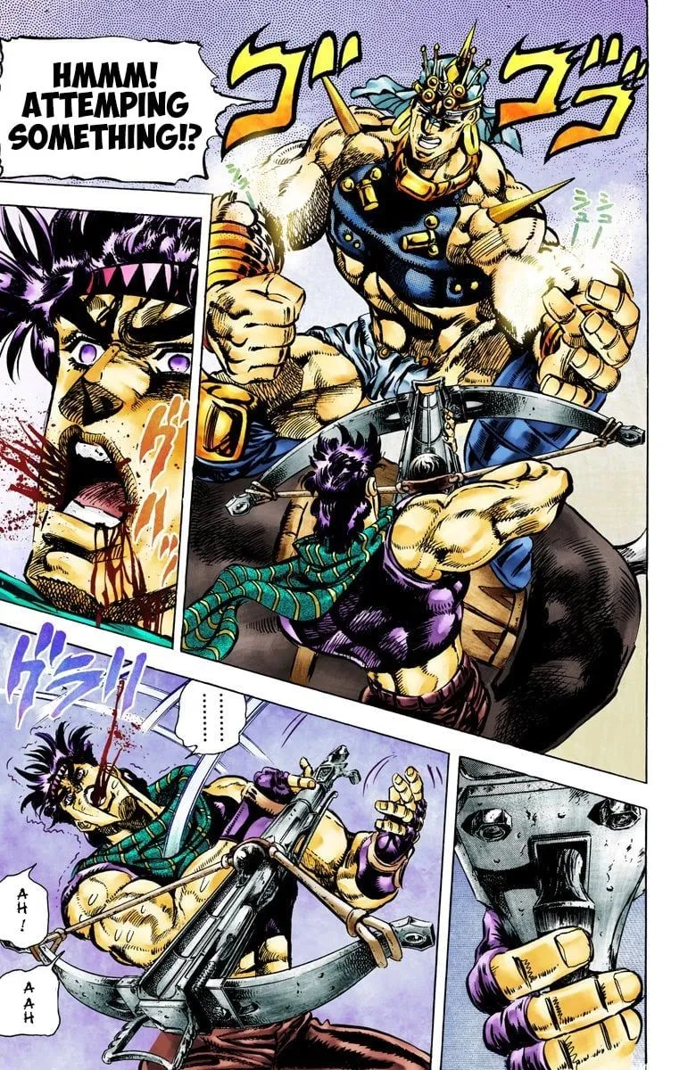 Read JoJo_s Bizarre Adventure Part 2 Battle Tendency Official Colored Manga Online