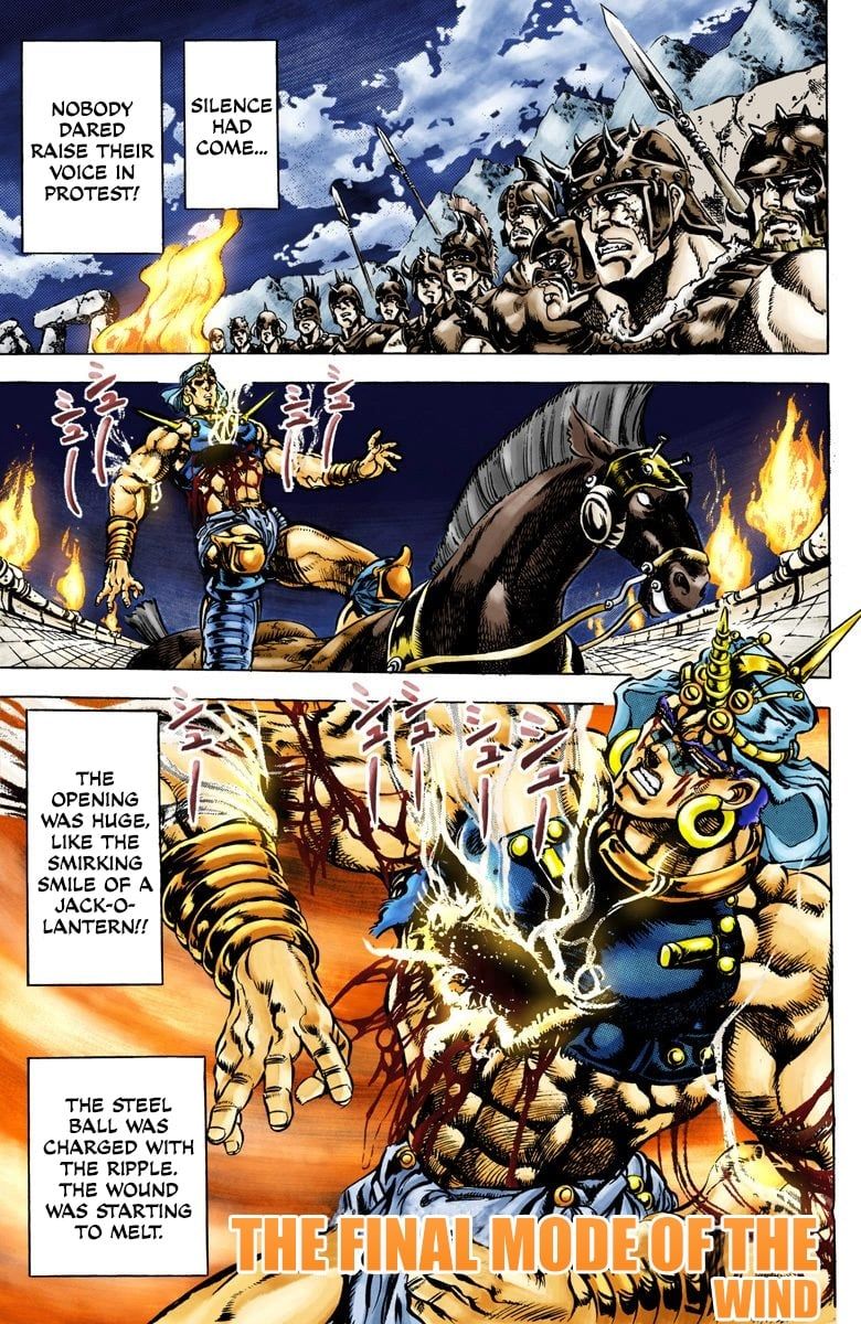 Read JoJo_s Bizarre Adventure Part 2 Battle Tendency Official Colored Manga Online
