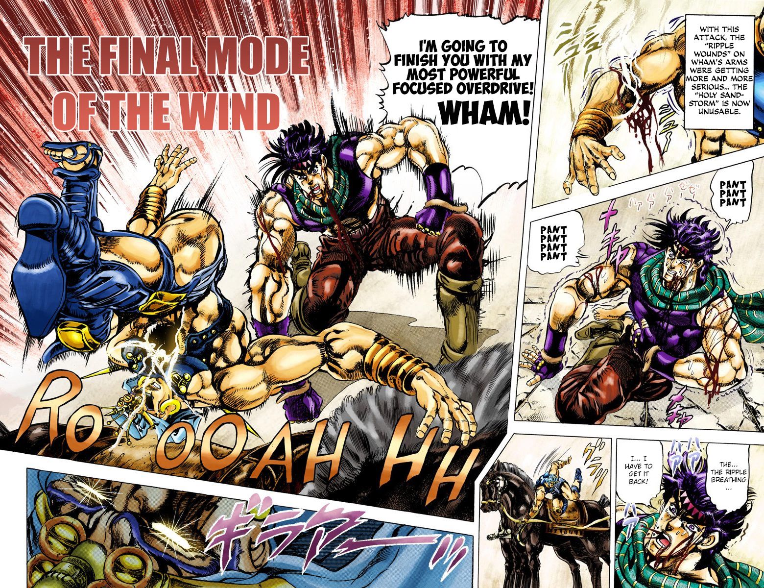 Read JoJo_s Bizarre Adventure Part 2 Battle Tendency Official Colored Manga Online