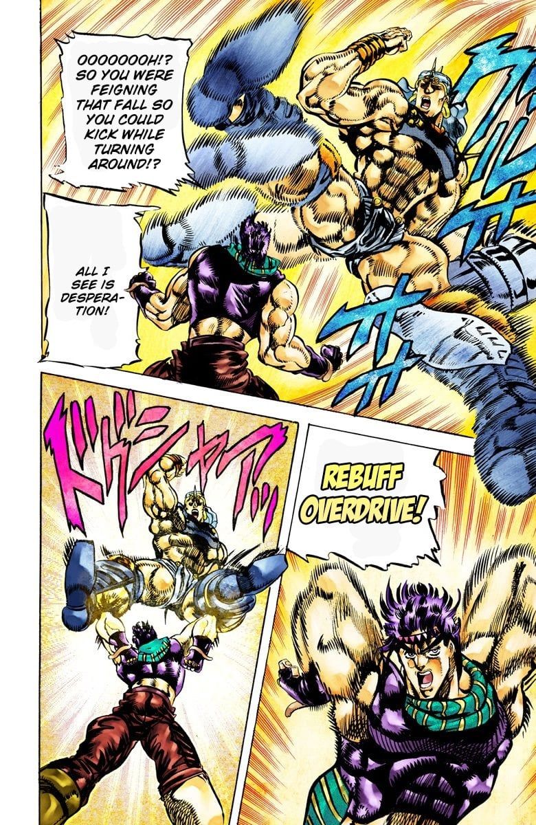 Read JoJo_s Bizarre Adventure Part 2 Battle Tendency Official Colored Manga Online