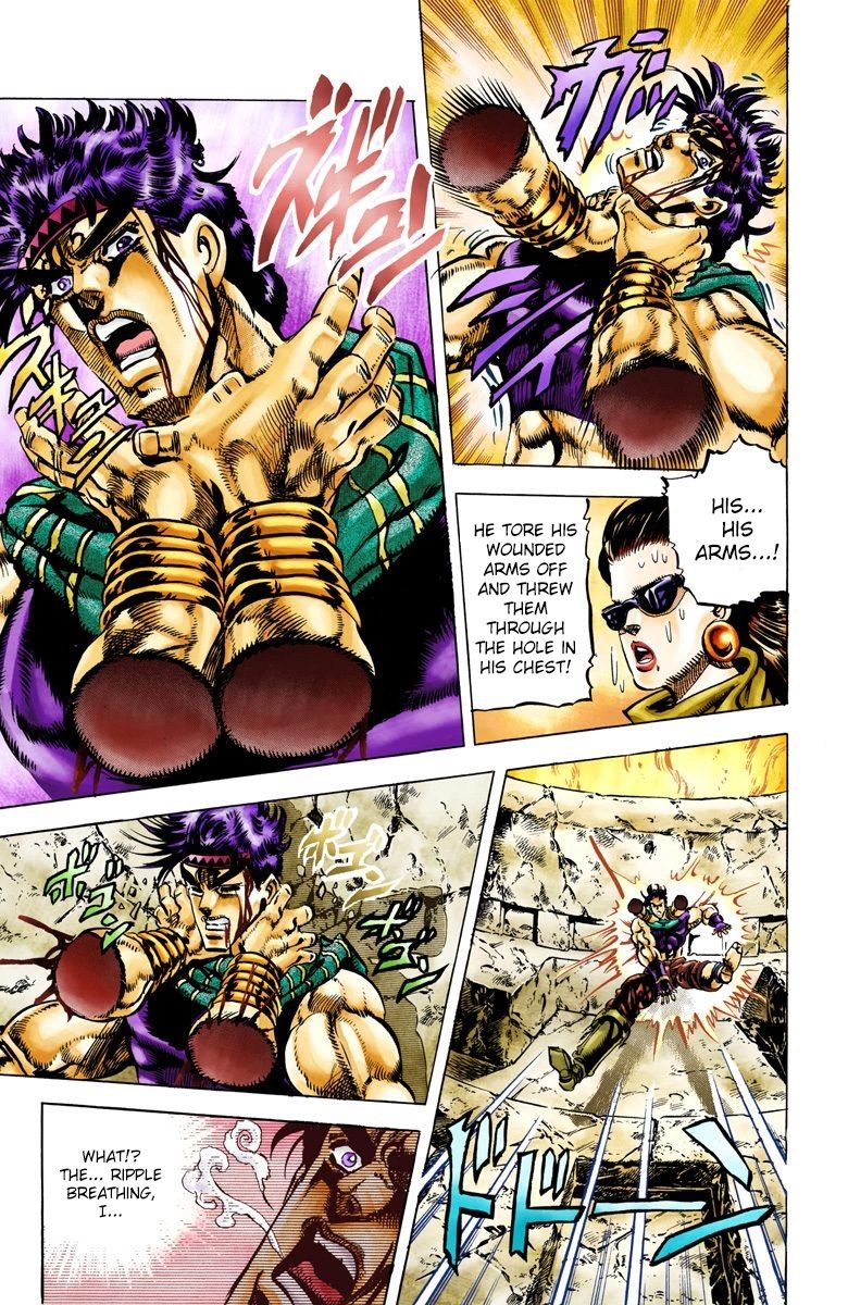 Read JoJo_s Bizarre Adventure Part 2 Battle Tendency Official Colored Manga Online