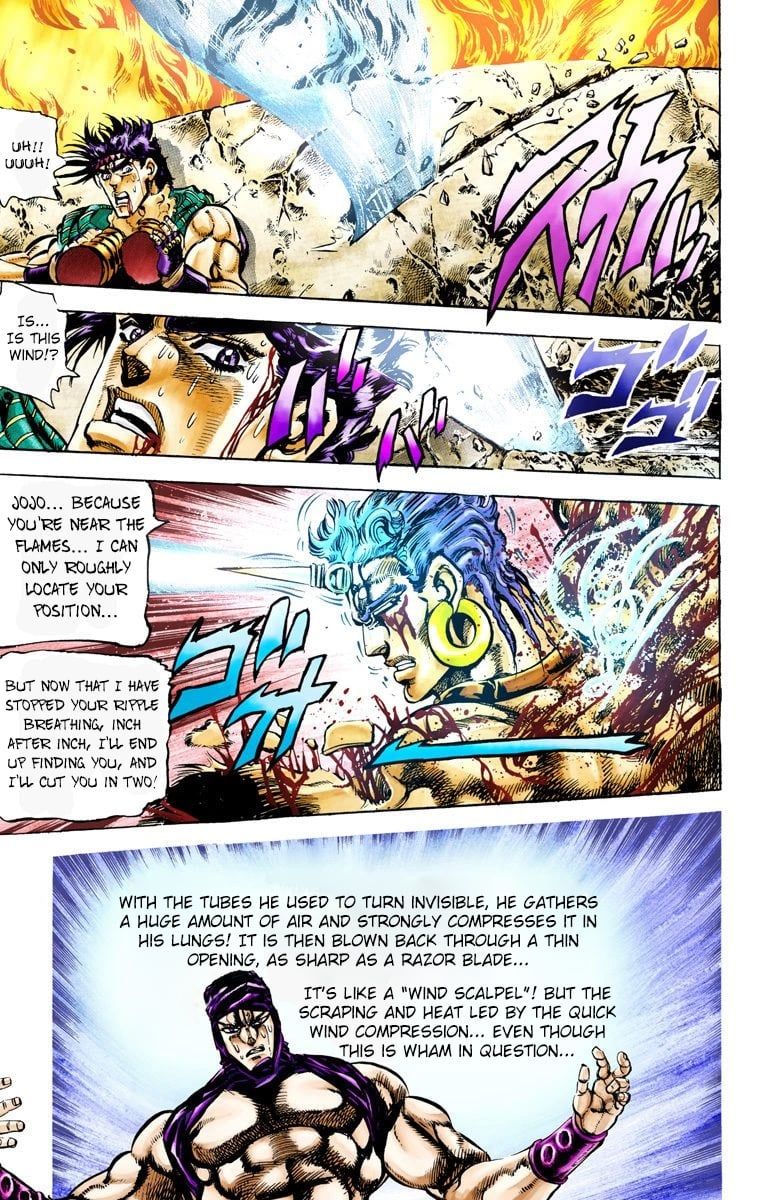 Read JoJo_s Bizarre Adventure Part 2 Battle Tendency Official Colored Manga Online