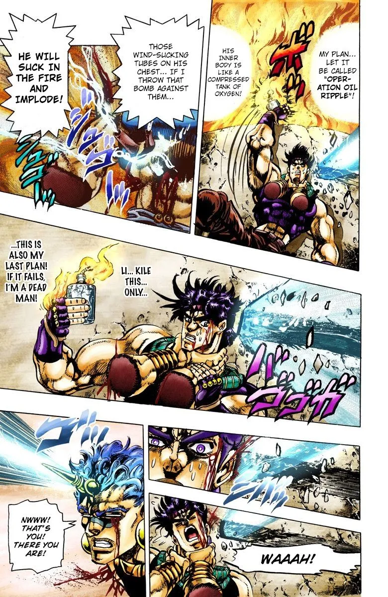 Read JoJo_s Bizarre Adventure Part 2 Battle Tendency Official Colored Manga Online