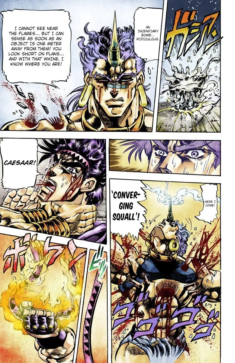 Read JoJo_s Bizarre Adventure Part 2 Battle Tendency Official Colored Manga Online