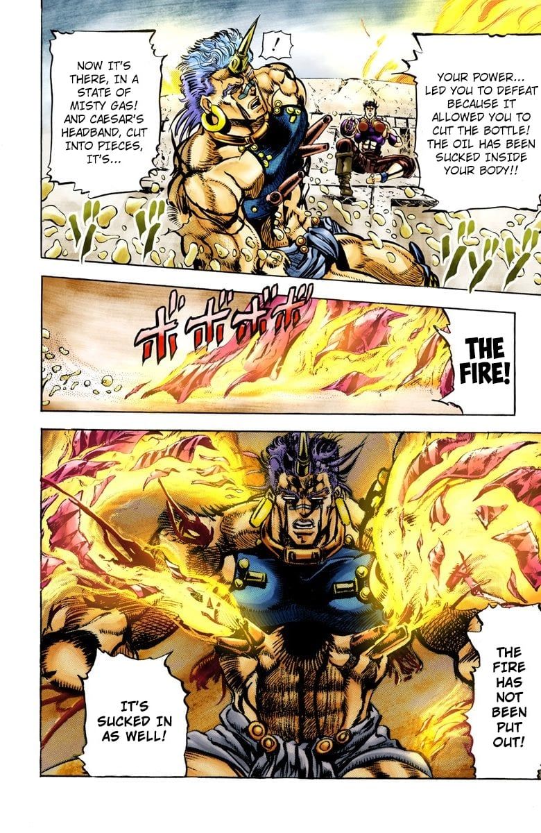 Read JoJo_s Bizarre Adventure Part 2 Battle Tendency Official Colored Manga Online