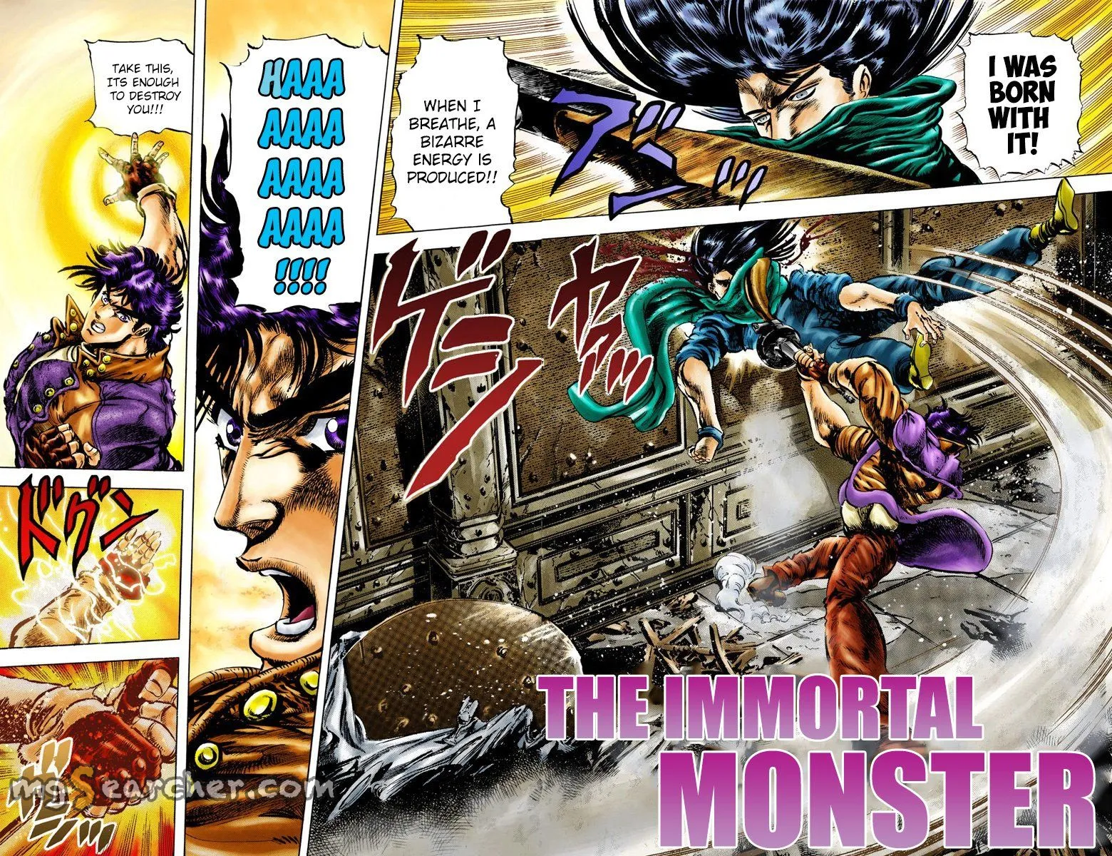 Read JoJo_s Bizarre Adventure Part 2 Battle Tendency Official Colored Manga Online