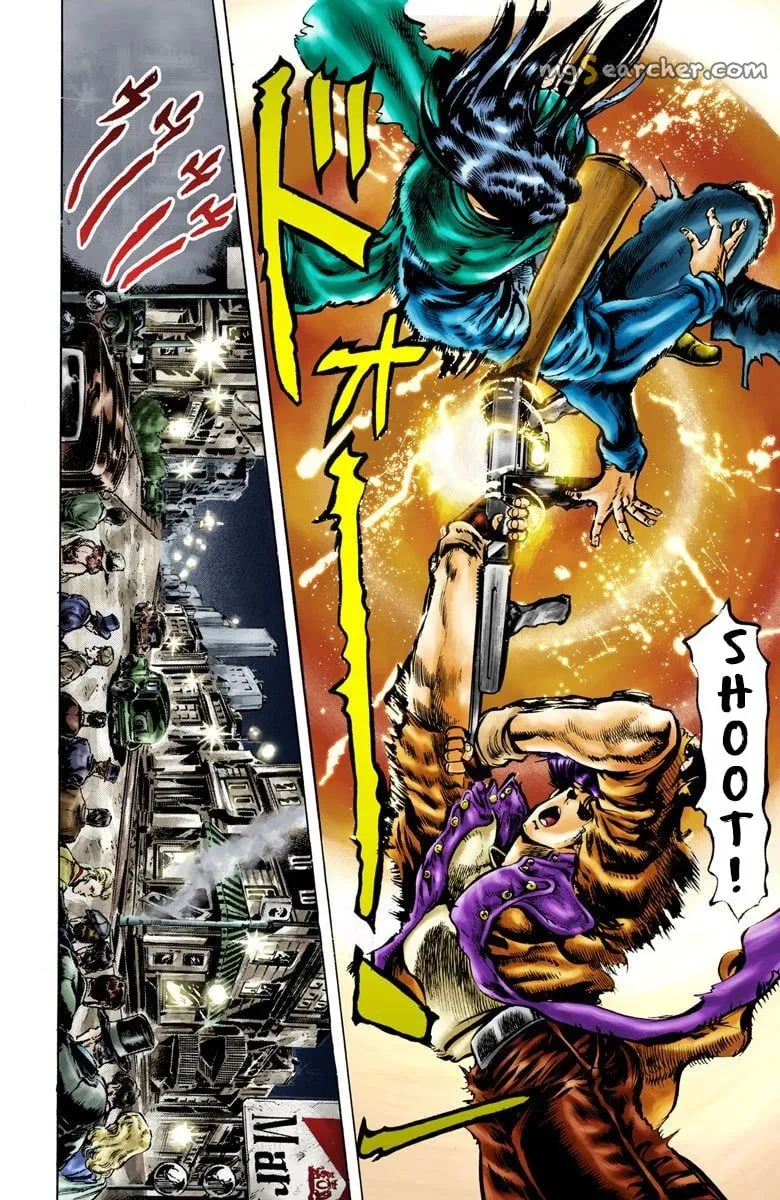 Read JoJo_s Bizarre Adventure Part 2 Battle Tendency Official Colored Manga Online