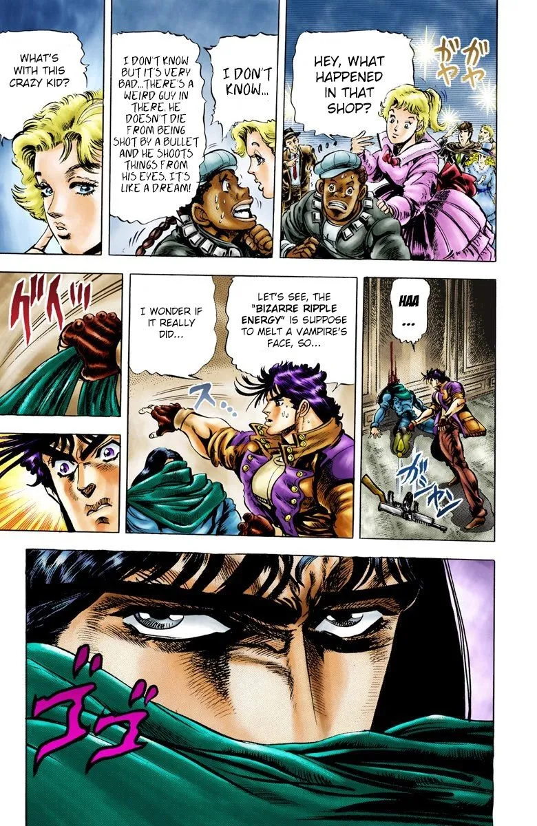 Read JoJo_s Bizarre Adventure Part 2 Battle Tendency Official Colored Manga Online