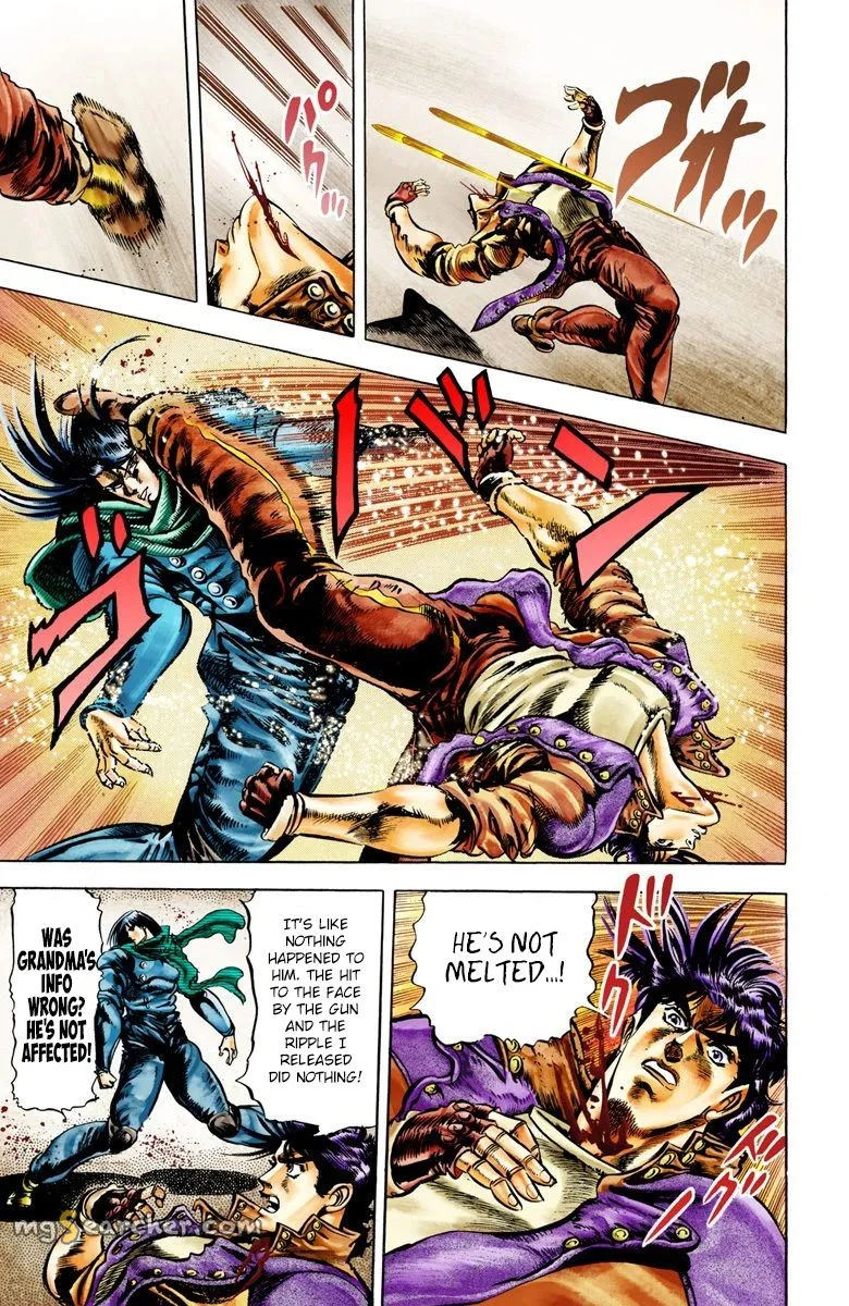 Read JoJo_s Bizarre Adventure Part 2 Battle Tendency Official Colored Manga Online