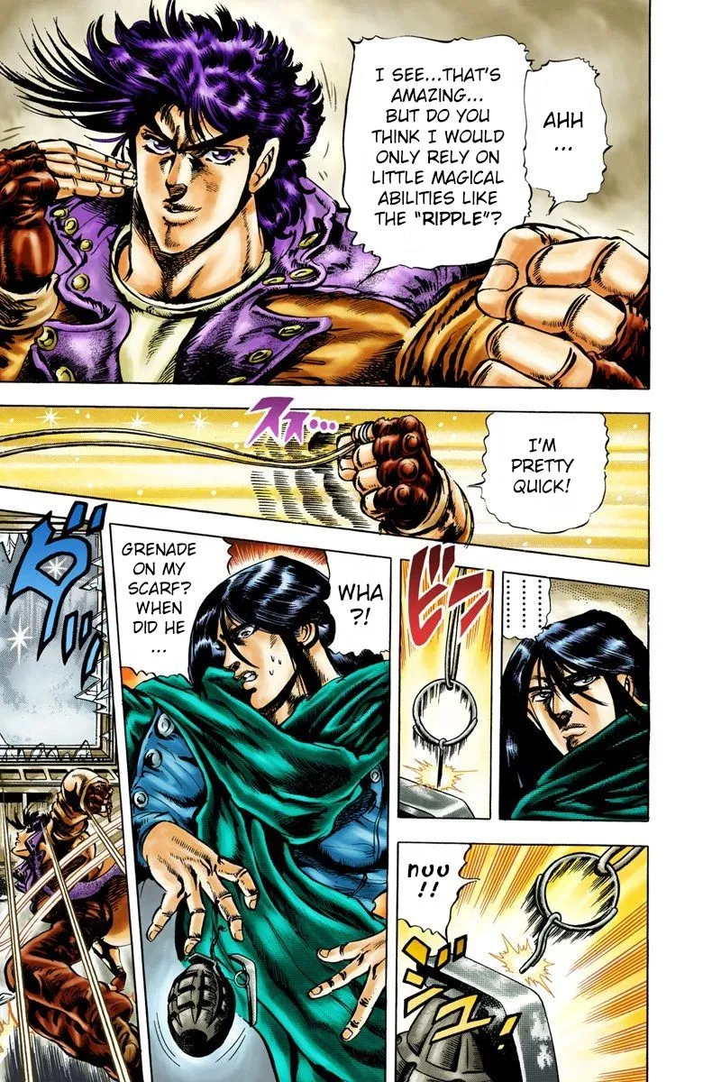 Read JoJo_s Bizarre Adventure Part 2 Battle Tendency Official Colored Manga Online