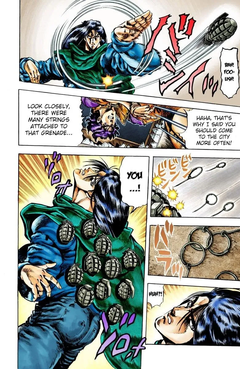 Read JoJo_s Bizarre Adventure Part 2 Battle Tendency Official Colored Manga Online