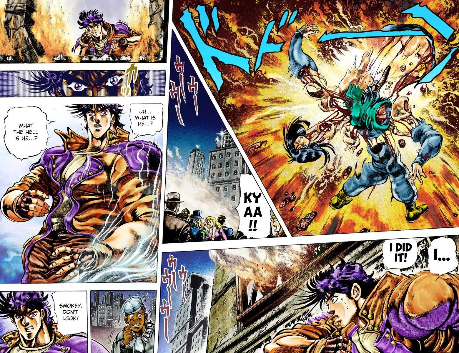 Read JoJo_s Bizarre Adventure Part 2 Battle Tendency Official Colored Manga Online