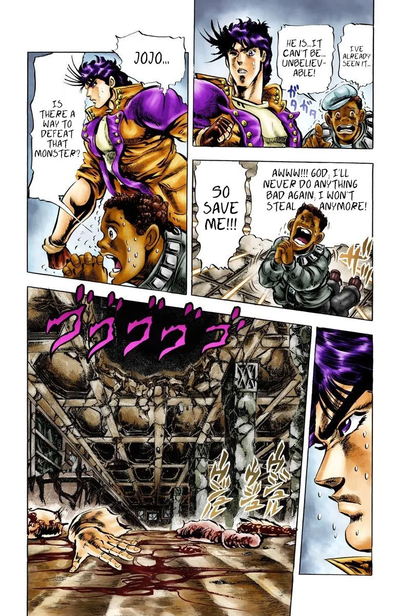 Read JoJo_s Bizarre Adventure Part 2 Battle Tendency Official Colored Manga Online