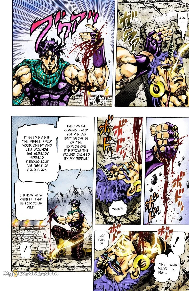 Read JoJo_s Bizarre Adventure Part 2 Battle Tendency Official Colored Manga Online