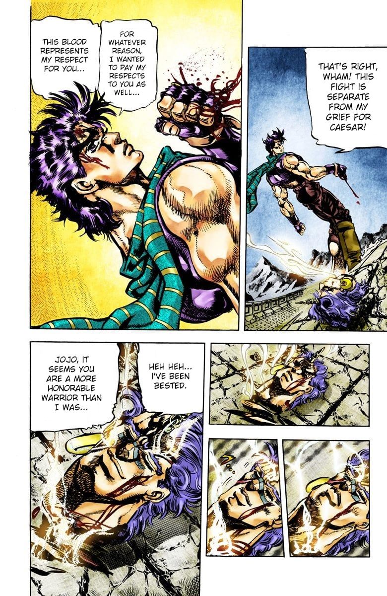 Read JoJo_s Bizarre Adventure Part 2 Battle Tendency Official Colored Manga Online