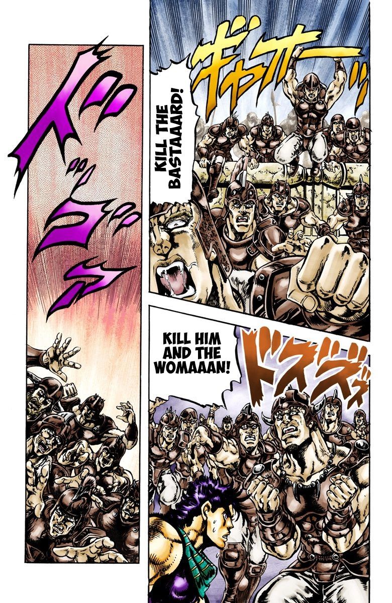 Read JoJo_s Bizarre Adventure Part 2 Battle Tendency Official Colored Manga Online