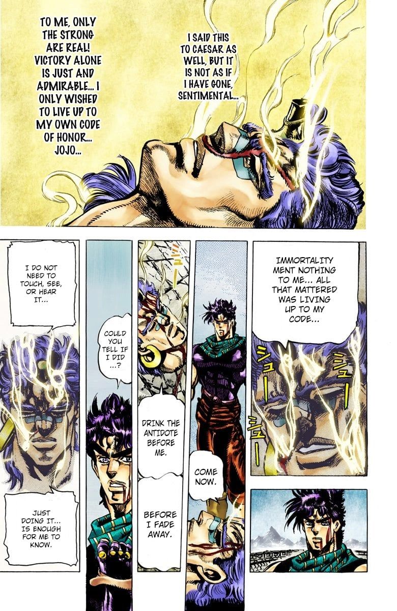 Read JoJo_s Bizarre Adventure Part 2 Battle Tendency Official Colored Manga Online