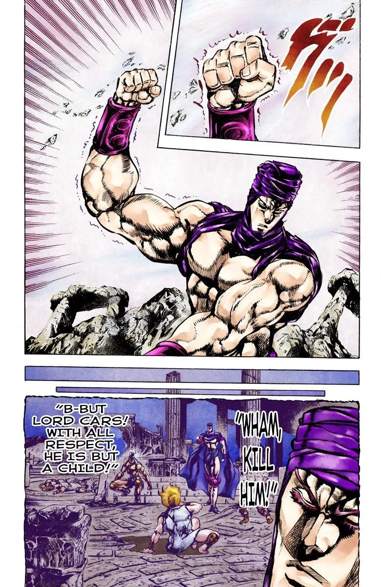 Read JoJo_s Bizarre Adventure Part 2 Battle Tendency Official Colored Manga Online