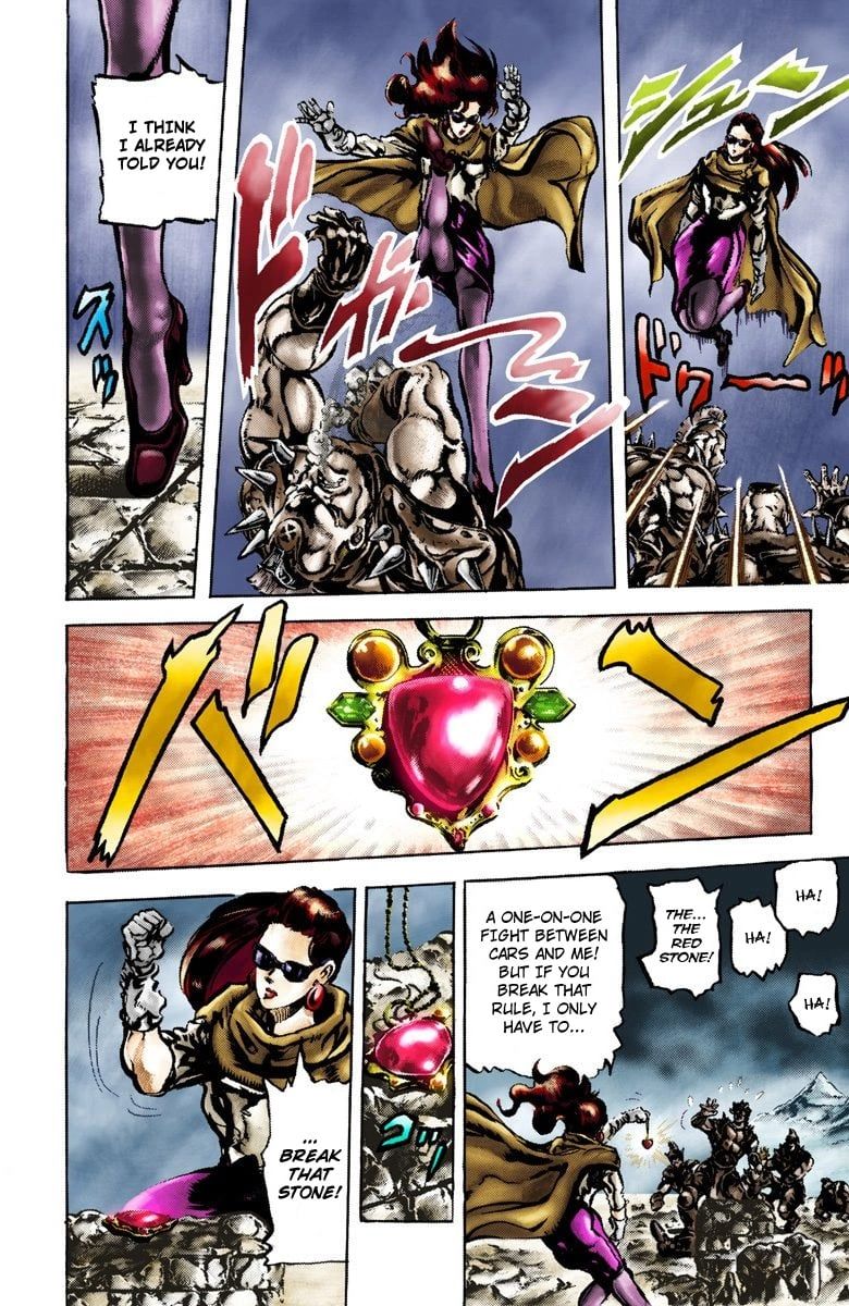 Read JoJo_s Bizarre Adventure Part 2 Battle Tendency Official Colored Manga Online
