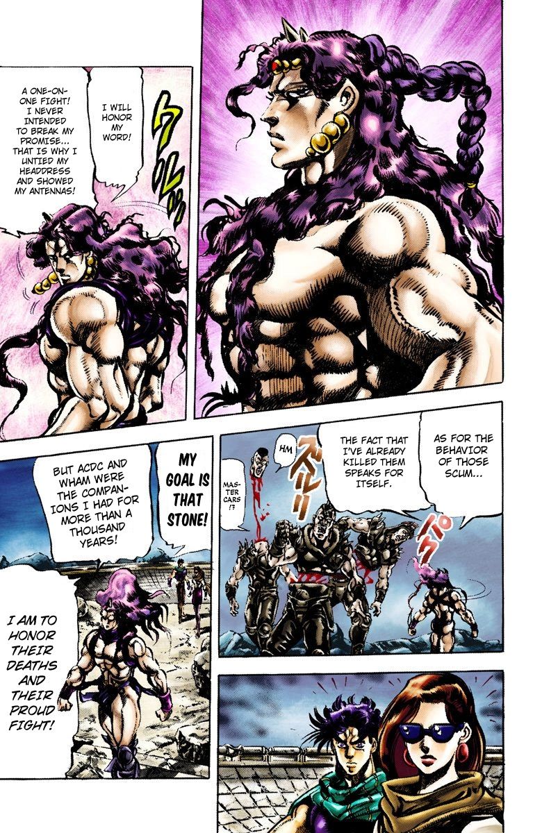 Read JoJo_s Bizarre Adventure Part 2 Battle Tendency Official Colored Manga Online