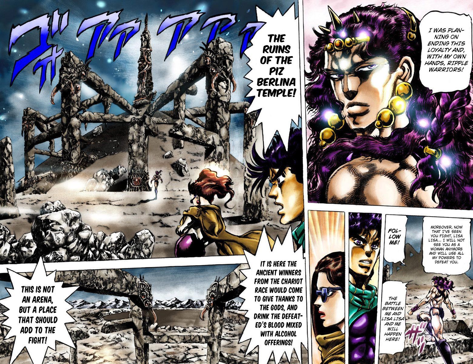 Read JoJo_s Bizarre Adventure Part 2 Battle Tendency Official Colored Manga Online