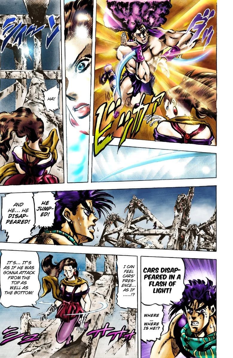 Read JoJo_s Bizarre Adventure Part 2 Battle Tendency Official Colored Manga Online
