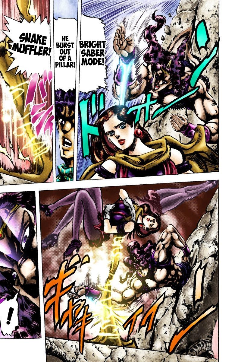 Read JoJo_s Bizarre Adventure Part 2 Battle Tendency Official Colored Manga Online