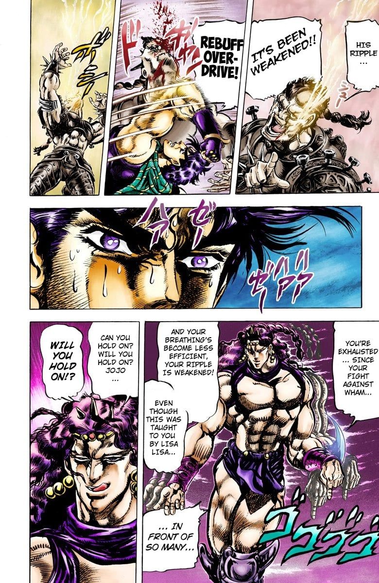 Read JoJo_s Bizarre Adventure Part 2 Battle Tendency Official Colored Manga Online