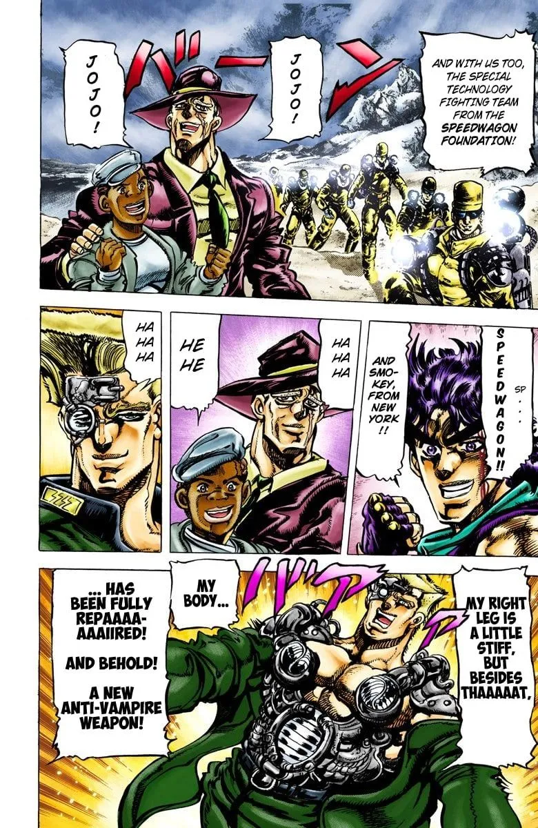 Read JoJo_s Bizarre Adventure Part 2 Battle Tendency Official Colored Manga Online