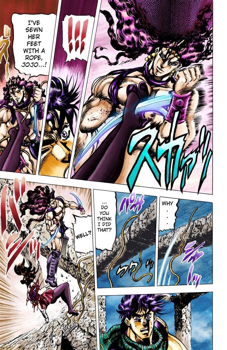 Read JoJo_s Bizarre Adventure Part 2 Battle Tendency Official Colored Manga Online