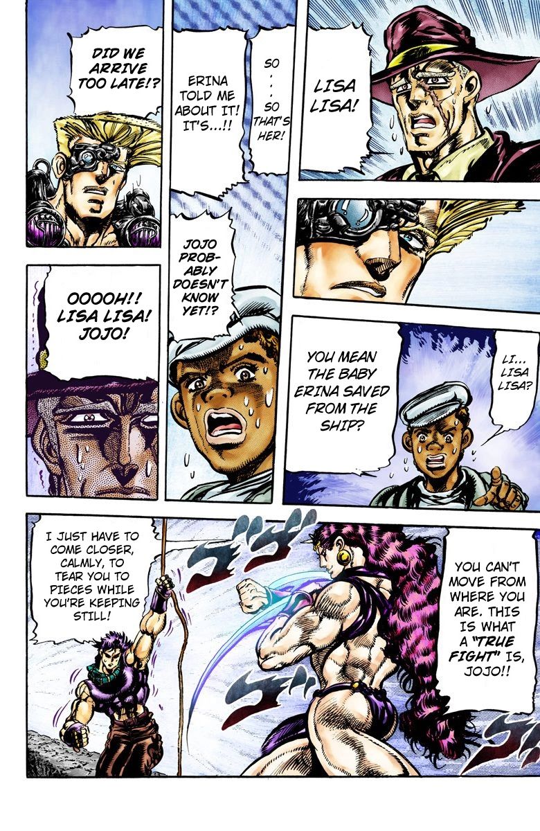 Read JoJo_s Bizarre Adventure Part 2 Battle Tendency Official Colored Manga Online