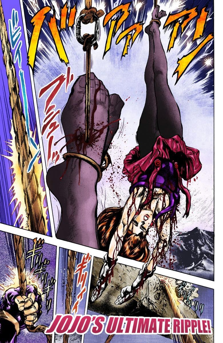 Read JoJo_s Bizarre Adventure Part 2 Battle Tendency Official Colored Manga Online