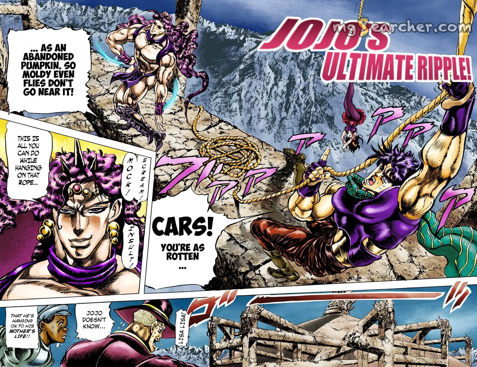 Read JoJo_s Bizarre Adventure Part 2 Battle Tendency Official Colored Manga Online