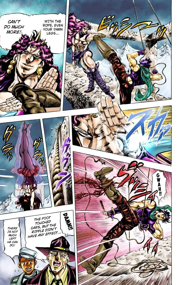 Read JoJo_s Bizarre Adventure Part 2 Battle Tendency Official Colored Manga Online